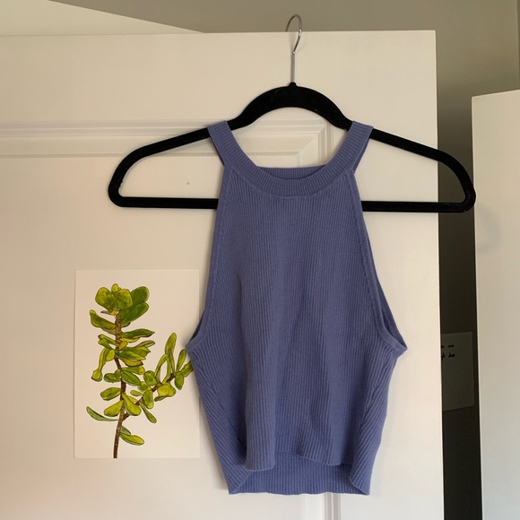 Mauve Soft Crop Top - Picture 1 of 1